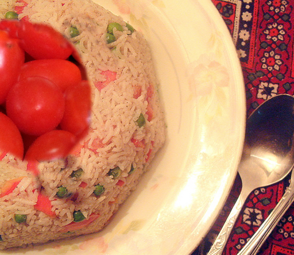 Vegetable Rice Ring Vegetable Rice Ring picture