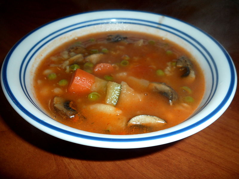 Stockless Vegetable Soup Stockless Vegetable Soup picture