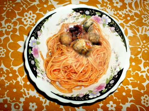 Vegetarian Spaghetti Vegetarian Spaghetti picture