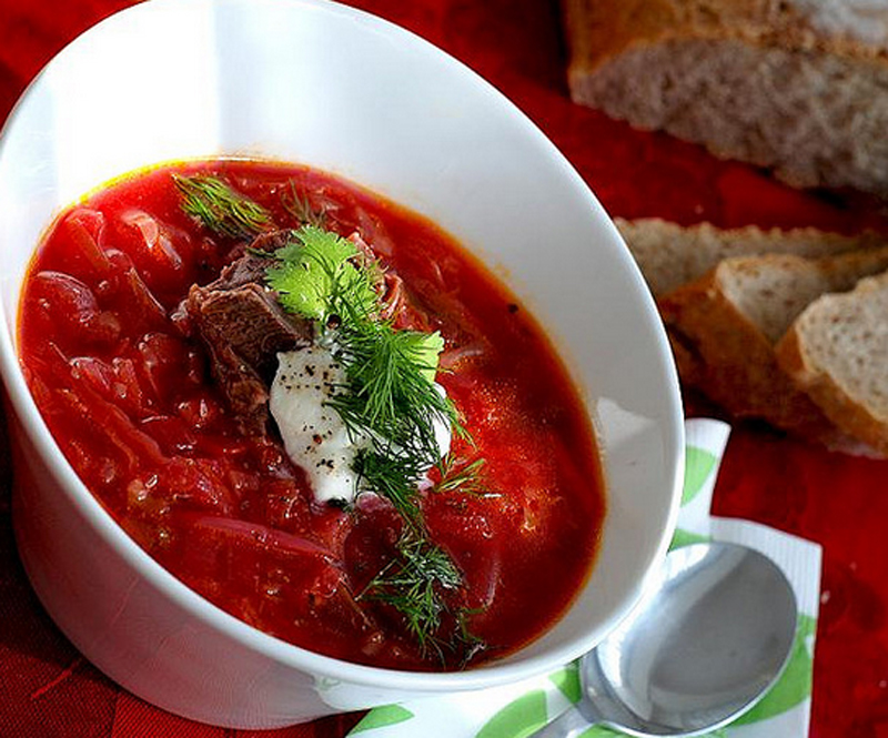 Volhynian Beet Soup Volhynian Beet Soup picture