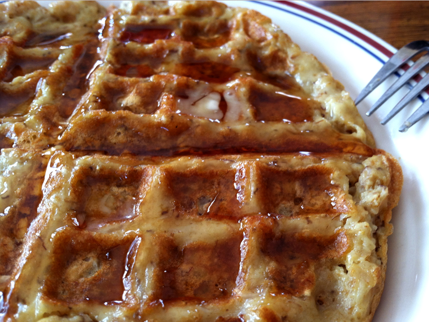 Waffle Iron Oatmeal Cookies Waffle Iron Oatmeal Cookies picture