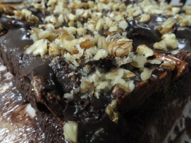 Walnut Fudge Pie Walnut Fudge Pie picture