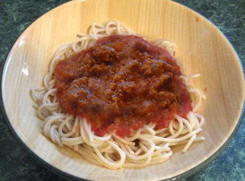 Walnutmeat Spaghetti Walnutmeat Spaghetti picture