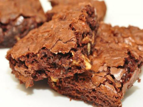 Applesauce Fudge Brownies Applesauce Fudge Brownies picture