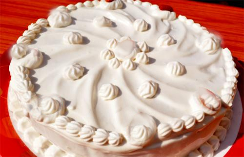 Whipped Cream Cake Whipped Cream Cake picture