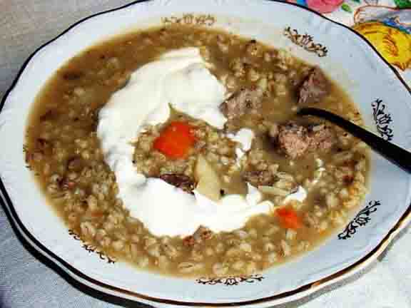 WHOLE BARLEY SOUP WHOLE BARLEY SOUP picture
