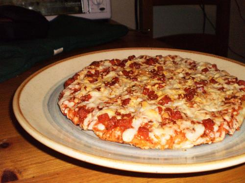 Whole Wheat Tomato Pizza Whole Wheat Tomato Pizza picture