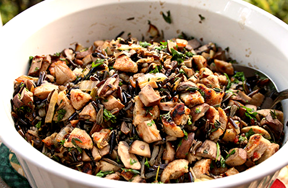 Wild Rice Mushrooms Wild Rice Mushrooms picture