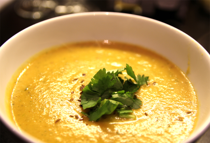 Coconut Cream and Green Bean Winter Soup Coconut Cream and Green Bean Winter Soup picture