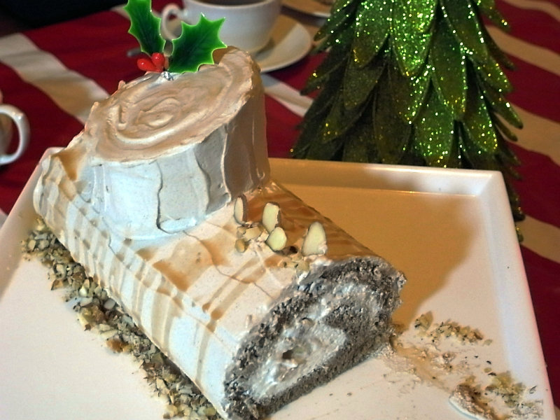Coffee Log Cake Coffee Log Cake picture