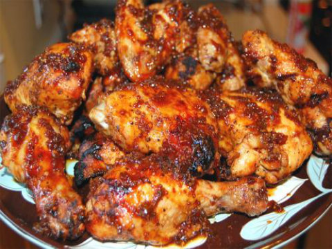 Zesty Oven Barbecued Chicken Zesty Oven Barbecued Chicken picture