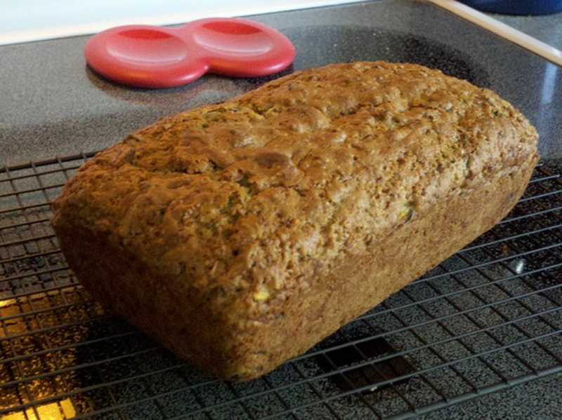 Dark Zucchini Bread Dark Zucchini Bread picture