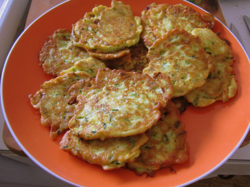 Zucchini And Egg Fritters Zucchini And Egg Fritters picture