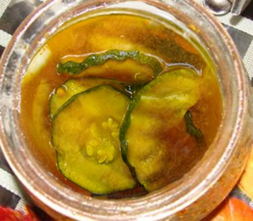 Zucchini Pickles Zucchini Pickles picture