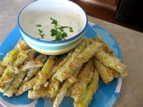 Zucchini Strips Zucchini Strips picture